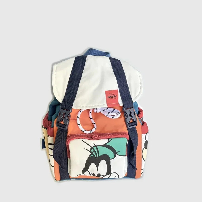 Disney Children’s Backpack – Luxury Cartoon School Bag, Cute High-Quality Drawstring Backpack for Girls