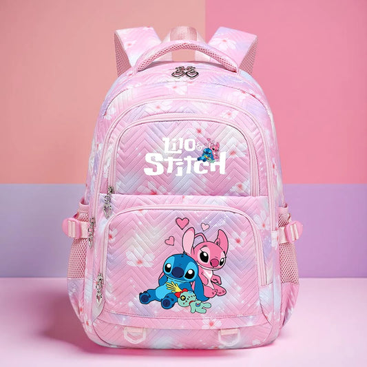 Large Capacity Anime Print Backpack – Lightweight School Bag, Casual Travel Daypack for Women & Girls