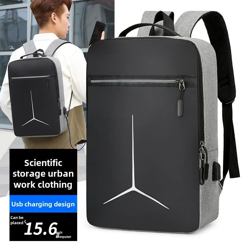 Anti-Theft USB Laptop Backpack – Waterproof Hard Shell EVA Design, Smart Travel & Motorcycle Business Backpack for Men