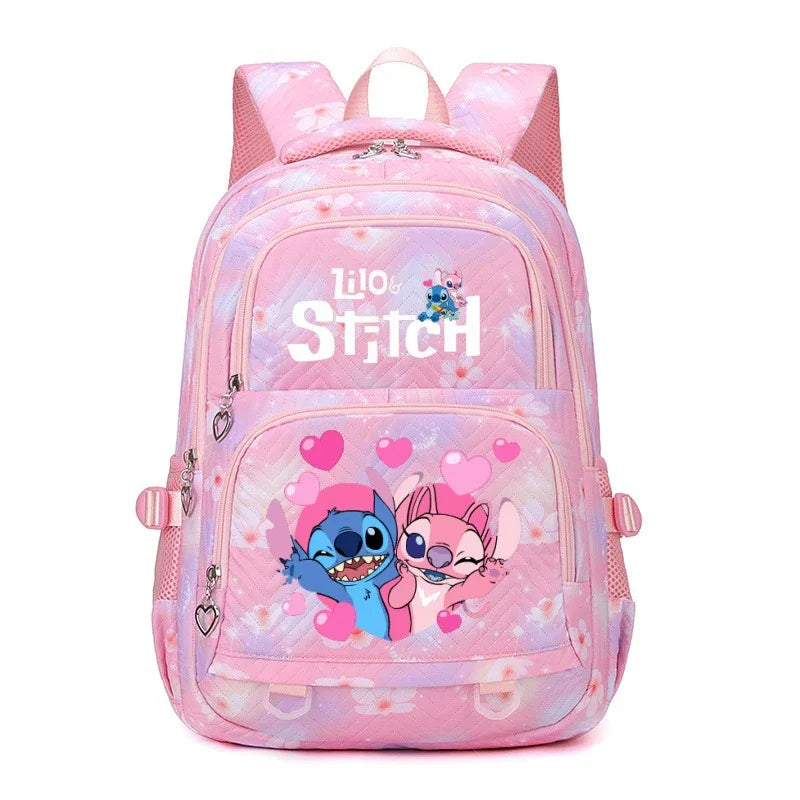 Large Capacity Anime Print Backpack – Lightweight School Bag, Casual Travel Daypack for Women & Girls